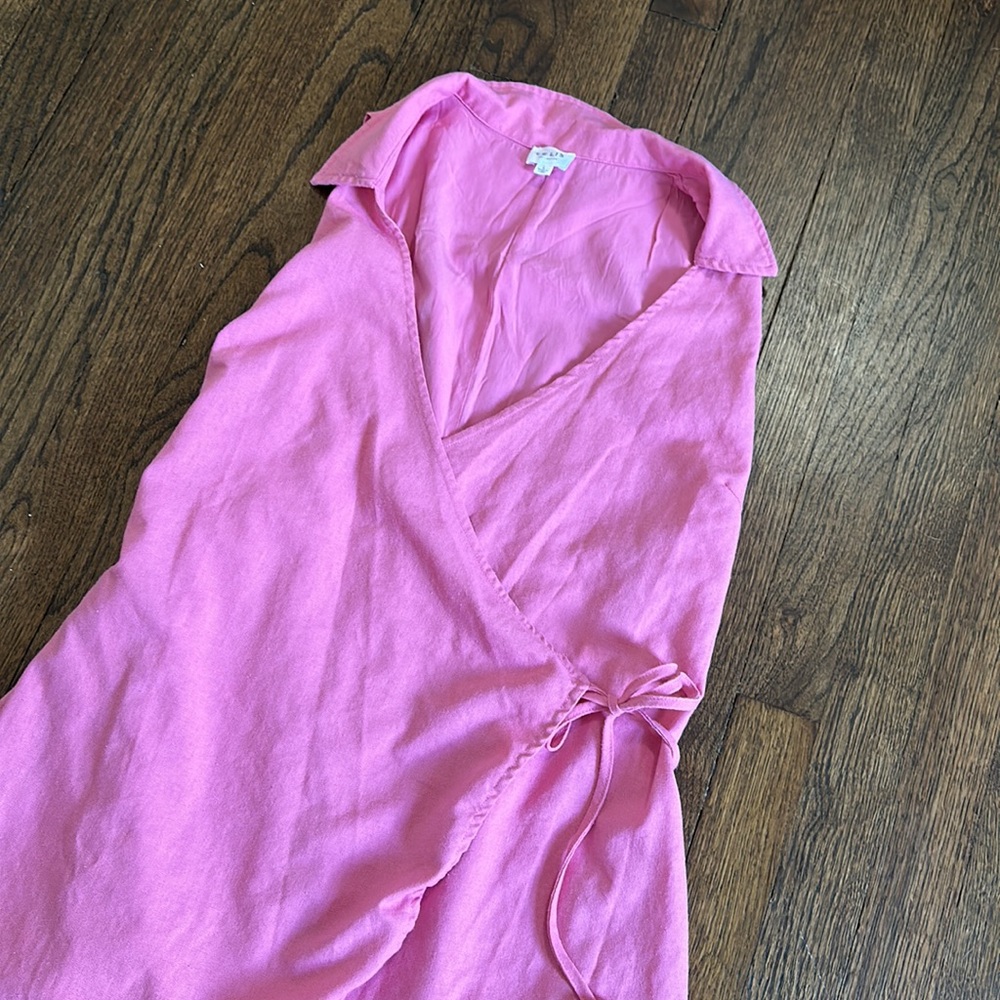 Le Lis Barbie Wrap Dress L - Picture 3 of 5